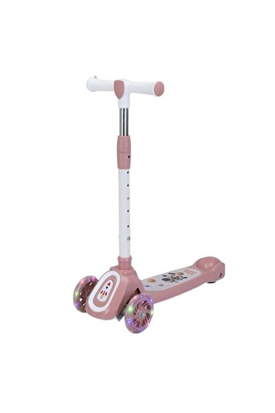 OEM Balance Scooter for Kids with Light Wheels, 1-8 Years, Pink