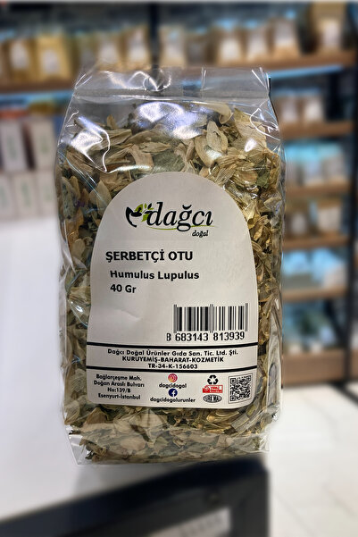 Dağcı Doğal Şerbetçi Otu (Humulus lupulus) 40 g | Bitkisel Çay
