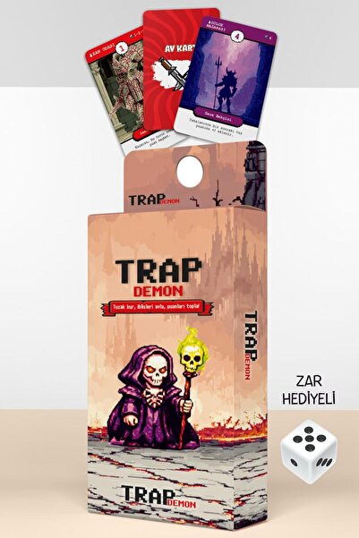 Planet Butik Trap Demon Kart Oyunu