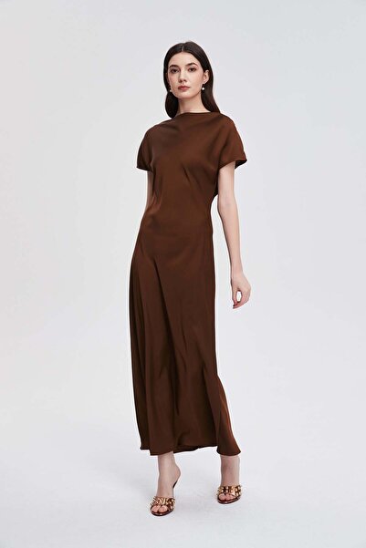 menta Plain midi dress