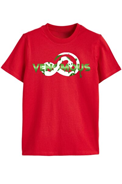 Rabona Fashion Αιώνιο Δηλητήριο – Παιδικό T-Shirt με Σχέδιο Δηλητηριώδους Φιδιού