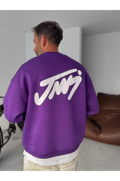 BYBASICMAN Mov basic cu imprimeu Hanorac JJ-100