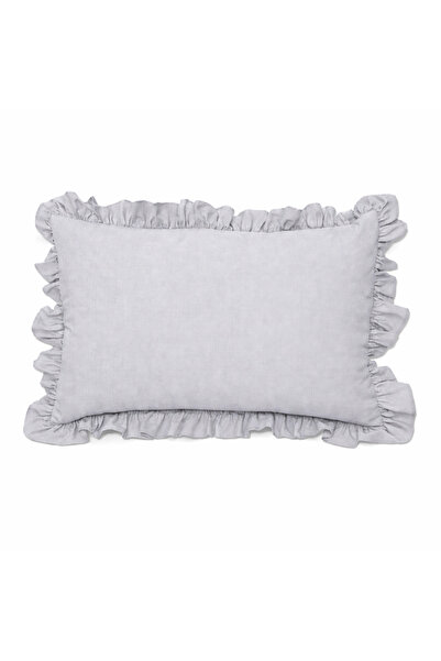 SADEN HOME Pamuk PAKOVANJE JASTUČNICA SVETLO SIVA 50X70 CM