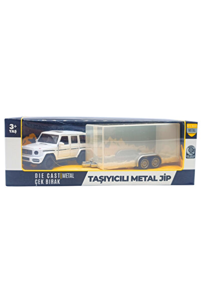 NEW T Gokiddy Metal Çek Bırak Karavan Jeep 63886