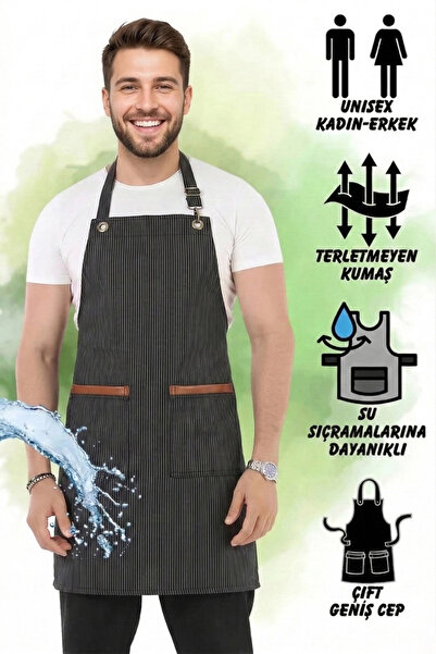 Hawk Era Apron Chef Waiter Restaurant Cafe Cook Kitchen Barista Hairdresser B...