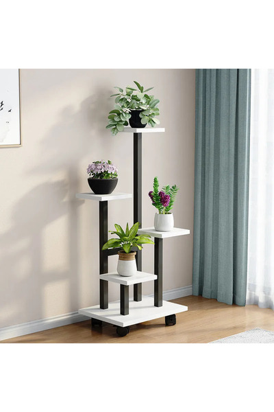 SMANIA Suport mobil pentru plante BloomNest™ cu 4 niveluri