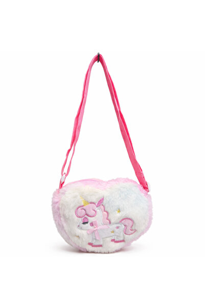 TALKAN Peluş Unicorn Çocuk Omuz Çantası – Yumuşak Dokulu Sevimli Tasarım