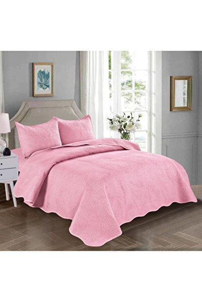 Truva Home Quilted Bedspread - 230x250 cm, Bedroom Decorative Set for Double Bed
