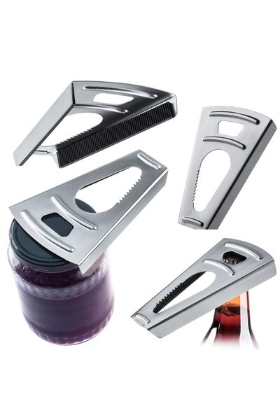 KADAX Opener for Jars, Bottles, Lids, Caps, Universal Manual 2 in 1