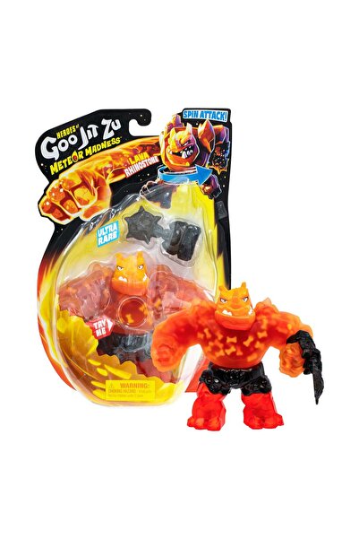 Heroes of Goo Jit Zu حزمة أبطال جنون النيازك S14، حجر الراين البركاني النادر