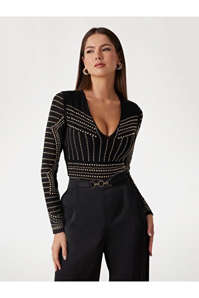 Guess Marciano rhinestone bodysuit