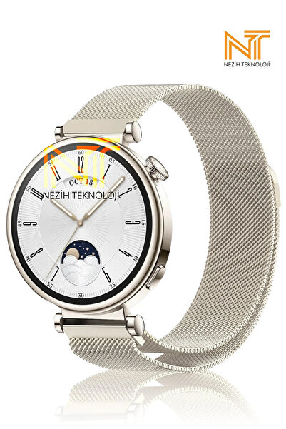 Nezih Case Huawei Watch Gt4 / Gt5 / Gt6 41mm Compatible Magnetic Milanese Mes...