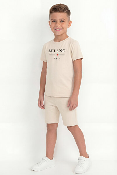 par lingerie pl Комплект шорти с принт за момчета B6