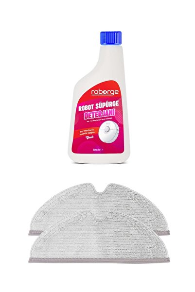 Roborge Roborock S5 MAX robotski usisivač 2-pak krpica za brisanje + deterdže...