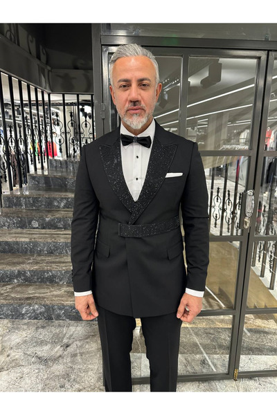 Fc Plus ŞAL YAKA ÇITÇITLI PREMİUM TAKIM ELBİSE