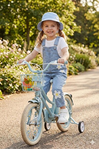 JABBER Papatya Baskılı Kız Çocuk Salopet