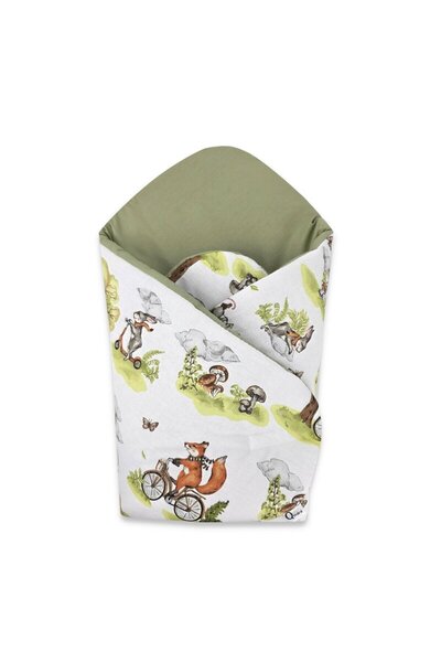 Qmini Changing blanket, Qmini, Double-sided, With velcro closure, 75x75 cm, M...