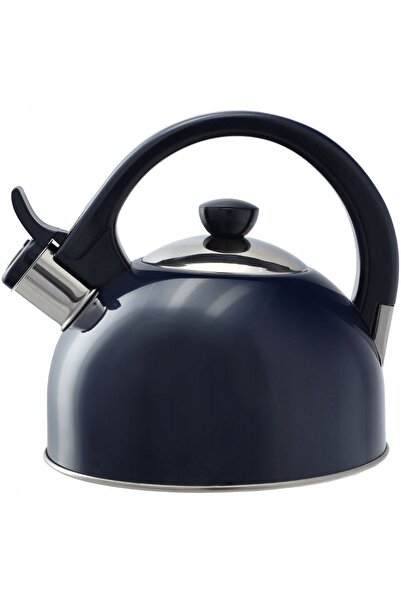 KADAX Fierbător cu inducție pe gaz și fluier, 1,7 l, oțel tradițional, Garnet