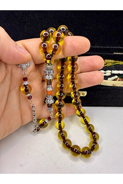 İskenderun Tesbihcilik Handmade Nakkaş Ottoman Fire Metaphor Fire Amber Praye...