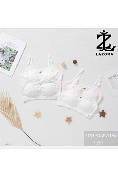 GENERAL 100% Cotton Sports Bra Set (4 pieces)