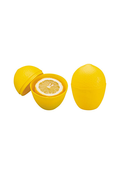 iBiLi recipient pentru lămâie, plastic, 9x11 cm, galben