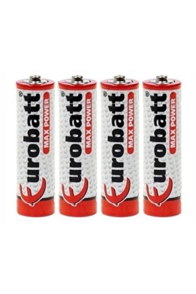 Eurobatt Set de 4 baterii, AAA, R3, 1,5 V, fără mercur
