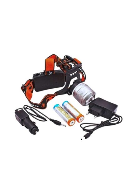 OEM Lanternă frontală, ALG™, cu LED, 2 baterii, încărcător auto