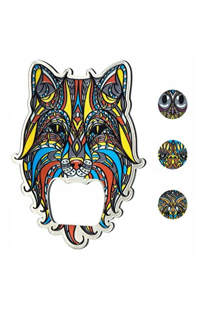 KADAX Bottle Opener Beer Bottle Metal Gift Colorful Fox Durable