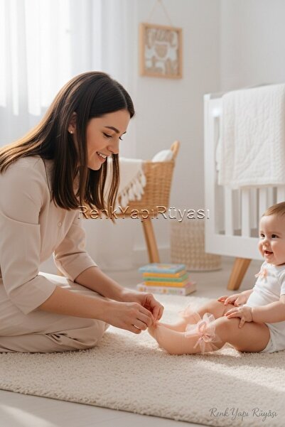 RENK YAPI RÜYASI Флокирани памучни момичешки чорапи Чорапи Празнични момичешк...