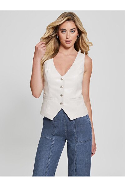 Guess Faux leather vest