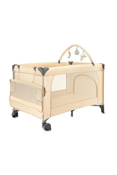 Momi Patut pliabil cu doua nivele si masuta de infasat, 60x120 cm, Momi, Belo...