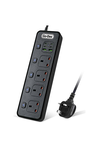 Go-Des مقبس طاقة GD-B928 10 في 1