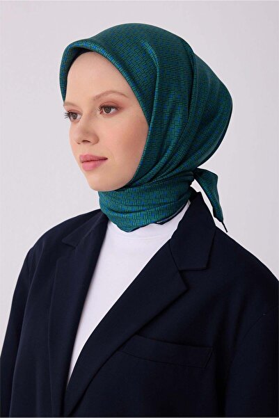 Belli Klasik Desen Tivil İpek Eşarp 4317 E26YA4317D01-85