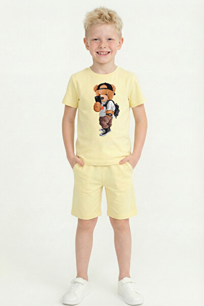 par lingerie pl Σετ σορτς για αγόρια με τύπωμα B2