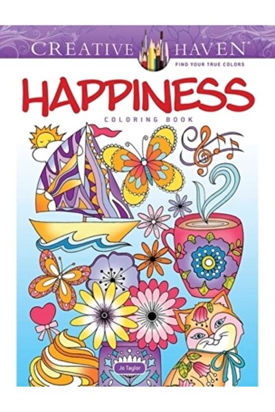 Dover Pubn Inc Creative Haven Happiness Coloring Book