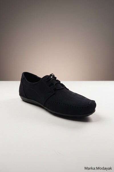 Modayak Modesa Black Genuine Leather Leather Kek Shoes