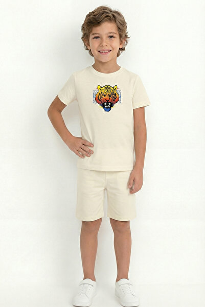 par lingerie pl Комплект шорти с принт за момчета B8