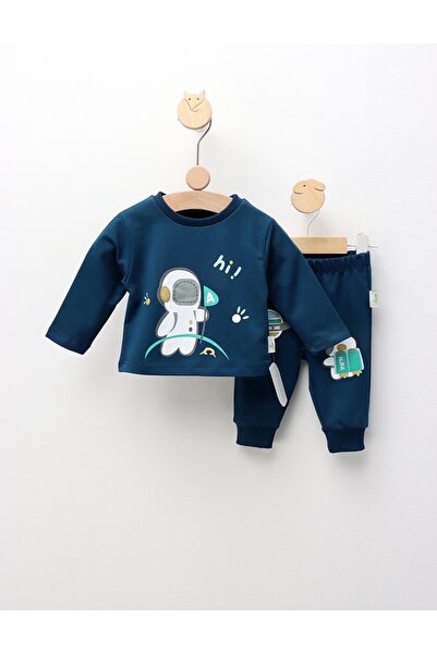 MiniKids Compleu Hi Astronaut, bleumarin