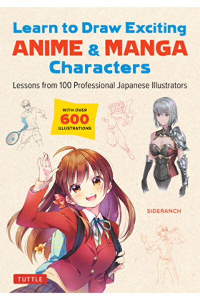 Tuttle Pub Învață să desenezi personaje anime și manga interesante: lecții de...