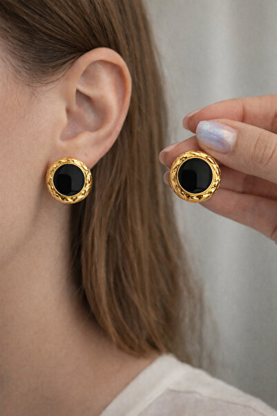 Ervalina Mineli Shaped Round Women's Earrings