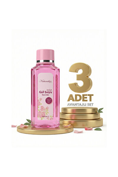 naturalive Gül Suyu 3x250 Ml