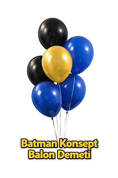 hediyehobihersey Batman Konsept / Betmen Konsept Balon Demeti