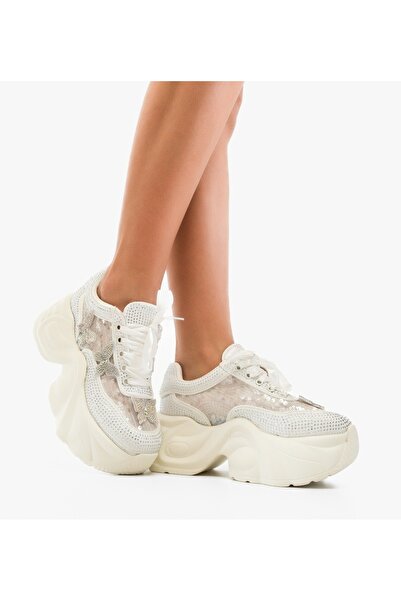 BENOTTİ Sneakerși Berun White pentru femei
