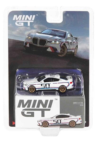 mini gt بي إم دبليو 3.0 سي إس إل أبيض بي إل 863