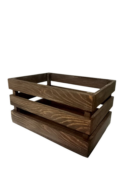 Nowella Home Ahşap sepet kasa organizer - Büyük boy organizer - Kitaplık - Se...