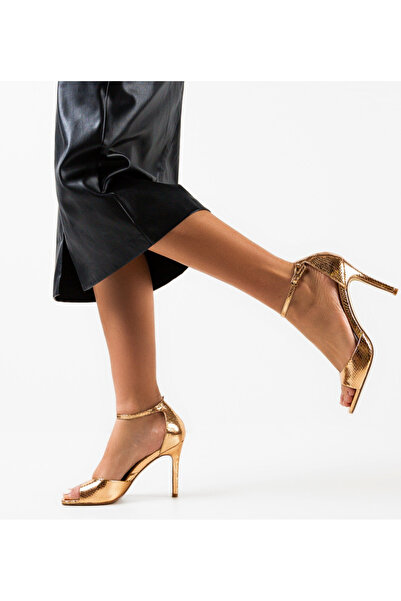 BENOTTİ Lekaz Pink Heeled Sandals