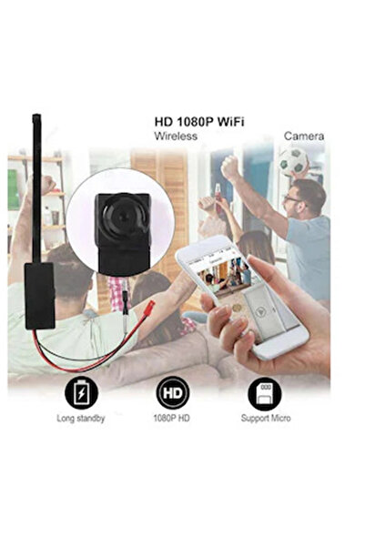 Vothoon 1080P Full HD Wi-Fi Mini IP Modül Kamera – Kesintisiz Güvenlik kamerası