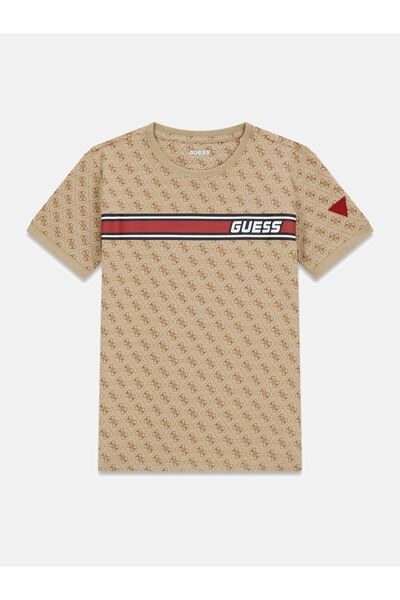 Guess 4G logo print stretch t-shirt