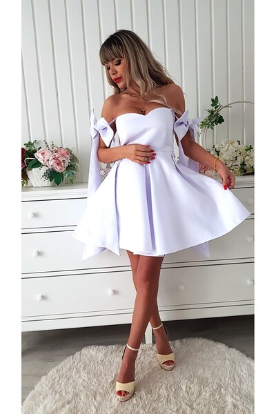 Voguesta Short Occasion Dress Doll White