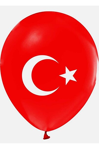 Sibel Günay Butik 10 Turkish Flag Balloon Ornaments – April 23, May 19, Octob...
